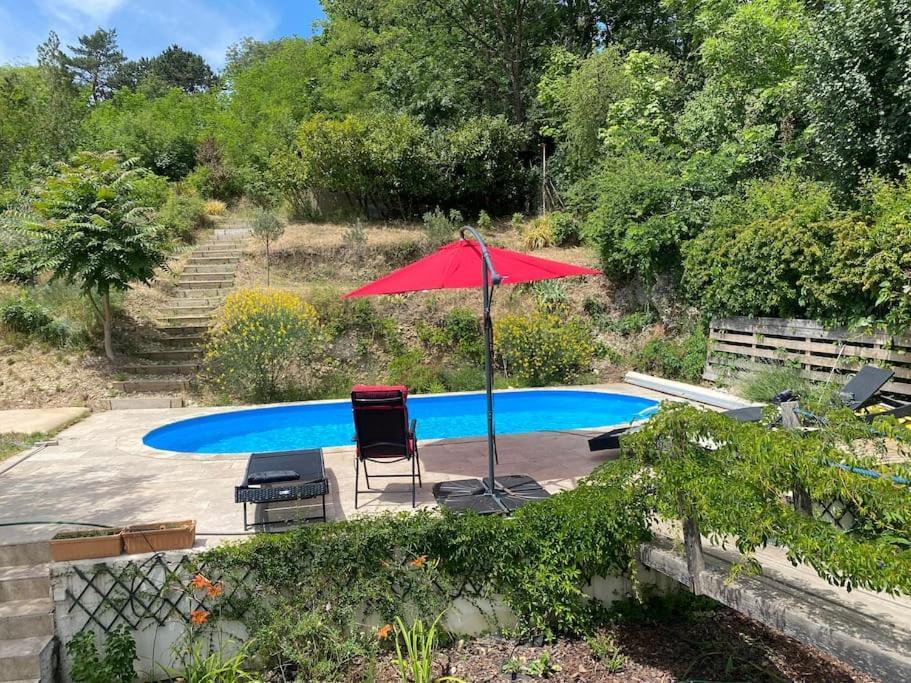 Villa Les Terrasses Dans La Nature Avec Piscine A 2 Pas De Lyon, Metro A 15Mn A Pied Pour Lyon Centre En 10Mn Ou Bus A 300M Pour Lyon Centre 隆河省 外观 照片